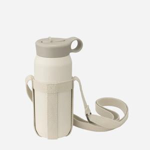 킨토 플레이 텀블러 480ml 스트랩 세트 - 화이트