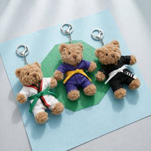 도복곰 키링 태권도 합기도 주짓수 유도 열쇠고리 키홀더