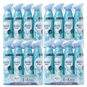 페브리즈 에어 실내 공기 강력 탈취체 스카이 린넨 165g 16개