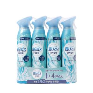 페브리즈 에어 실내공기 강력 탈취체 스카이 린넨 4개
