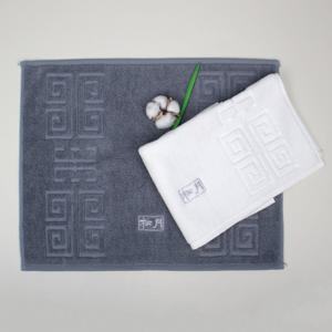 송월 격자 발매트 순면매트 52x40