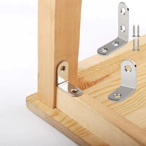가구 L자 스텐 지지대 선반 브라켓 보강 철물 꺽쇠 목재 코너철
