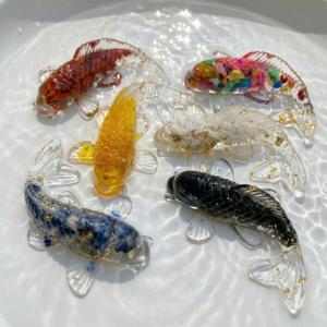 황금잉어장식 행운 재물 금전운 엽전 액막이 물고기 풍수 인테리어 소품