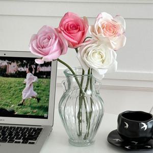 모이스처 고급 장미 조화 생화같은 꽃 인테리어조화