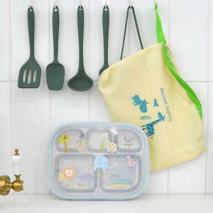 에니멀스토리 스텐 급식 가방 도시락