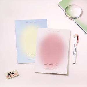 데일리 시퀀스 한달 플래너 (만년형)