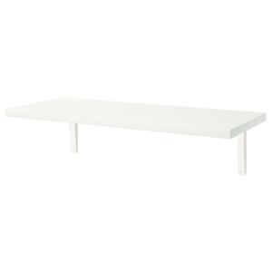 베리스훌트+톰툴트 선반+브라켓 화이트 80x30cm