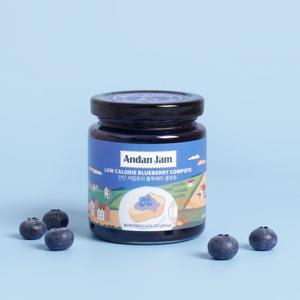 안단 저칼로리 블루베리 콩포트 220g
