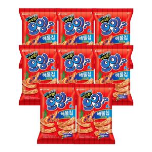 오잉 해물칩 오리지날 75g x8개