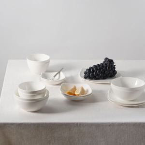 더 셰프 사각 4인 홈세트 15p 식기세트 그릇세트 신혼 집들이 한식 도자기