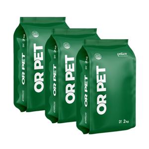 말티즈 사료 푸들 포메라니안 노령견 올펫 연어  2kg, 3개