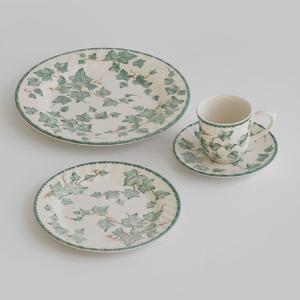 빈티지 그린 플레이트 2size 접시 테이블웨어 한식 양식 브런치 그릇 플레이트