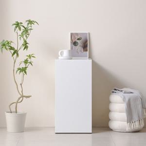 에이든 400 슬림 수납장 화이트 미니 틈새 협탁 원룸 자취 침실 거실 주방