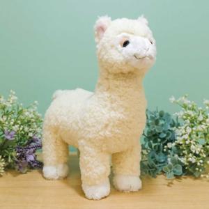플러피애니멀 알파카 애착 동물 인형