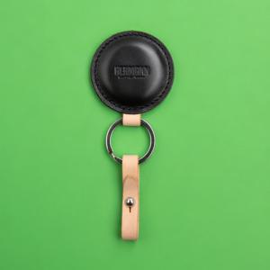 이태리 가죽 무브 서클 키링 - 강력 마그넷 자석 키홀더 열쇠고리