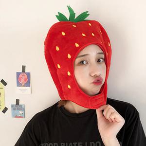 딸기 동물모자 머리띠 사진관 인생네컷 웃긴모자 파티모자