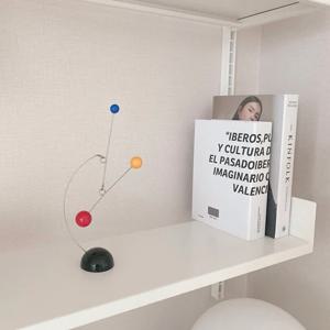 데스크 모빌 테이블 스텐딩 북유럽 컬러볼 모빌 아이방 꾸미기 홈 인테리어 장식 소품샵