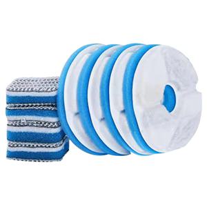 반려동물 슬라이드 스텐 투명 정수기 필터세트