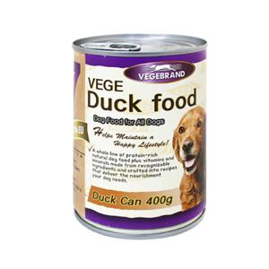 강아지통조림 사각캔 대용량 습식 간식 400g 오리고기