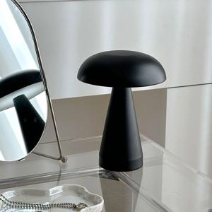 무드 블랙 크롬 터치 무드등 버섯조명 단스탠드 어댑터증정