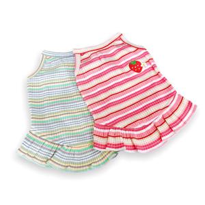 강아지 여름옷 쁘띠 프릴 딸기 원피스