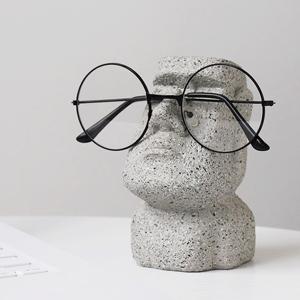 모아이 안경거치대 정리대 선글라스 거치대 진열대 쓸데없는 웃긴선물