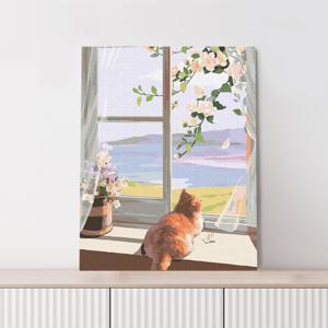 DIY 명화그리기 고양이의 오후 40x50cm