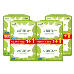 숲속이야기 비오셀 대형 14+14매 X 4팩