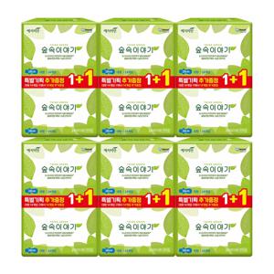 숲속이야기 비오셀 대형 14+14매 X 6팩