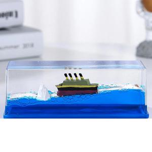 뒤집어지지않는 배 무적의 타이타닉 물멍 자동차 대시보드 꾸미기 차량용 장식 안뒤집어지는배