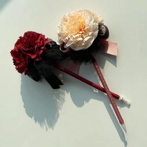 카네이션 꽃 볼펜 선생님 감사 선물 봄꽃펜