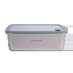 뉴글라스 316 스텐 큰사각 밀폐 찬통 2300ml 전자레인지 냉동 인덕션 용기