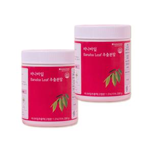 바나바잎 추출 분말 200g*2팩
