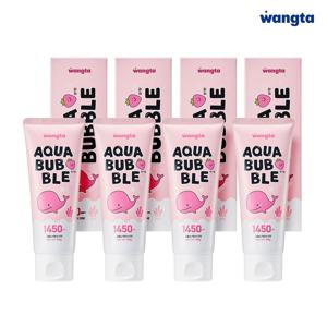 아쿠아 버블 치약 딸기향 4개입