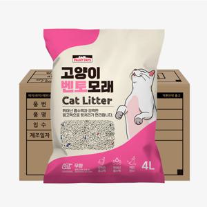 고양이 가성비 벤토나이트 모래 11.6kg (2.9kgx4ea)