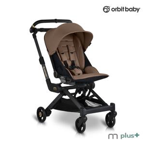 오르빗M 플러스 프리미엄 절충형 유모차 어반브라운