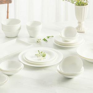 더 셰프 원형 4인 홈세트 20p 식기세트 그릇세트 신혼 집들이 한식 도자기