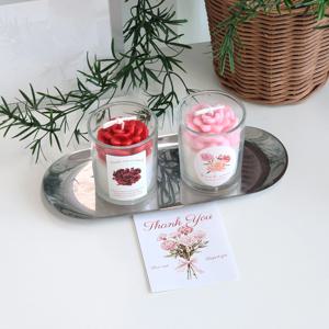 카네이션 캔들 인테리어 소품 선물