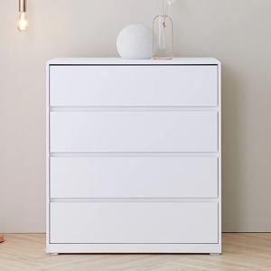 모이 심플 와이드 다용도 4단 서랍장 900