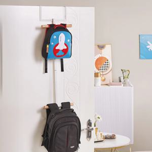 피들 도어후크 가방걸이 무타공 문걸이 수납 랙 가방 거치대 정리함