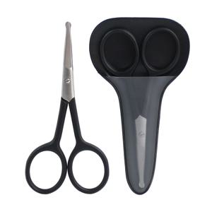 안전한 둥근날 곡선형 매너 코가위