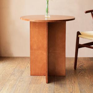 [리퍼] 히피 목재 티테이블 원형테이블 식탁 카페 책상