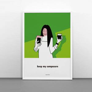 커피와 일상 5종 택 1 M 인테리어 포스터 카페