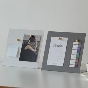 [리퍼]데스크 자석 메모보드판_2colors