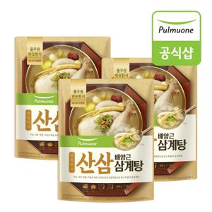 반듯한식 삼산배양근 삼계탕(실온) 800g*3봉