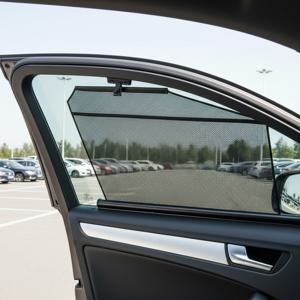 차량 햇빛가리개 4P 풀세트 자동차 유리 창문 차광막 운전석 커튼 블라이드 썬바이저