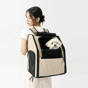 강아지 이동가방 백팩 강아지 고양이 기내탑승 초경량 이동장 론타노백팩