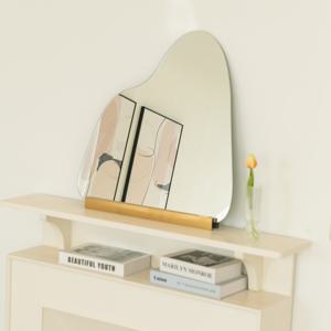 노프레임 마운틴 거울 비정형 이동식 스탠드 벽걸이 벽부착 6size