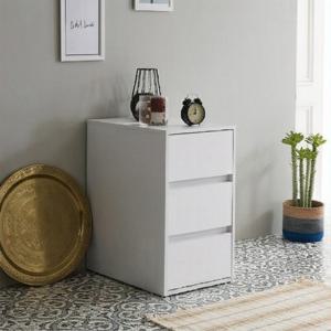 책상높이 70cm 3단 깊은수납 600폭 실속 서랍장 400 QKDQW