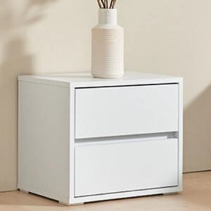 협탁 미니서랍장 오크 이플 수납협탁 작은 2단수납장 QKNIE